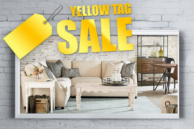 image of Yellow Tag Furniture Sale at knoxville wholesale furniture