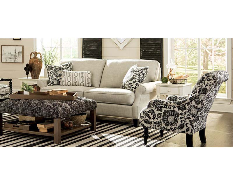 image of Craftmaster Farmhouse Living Room