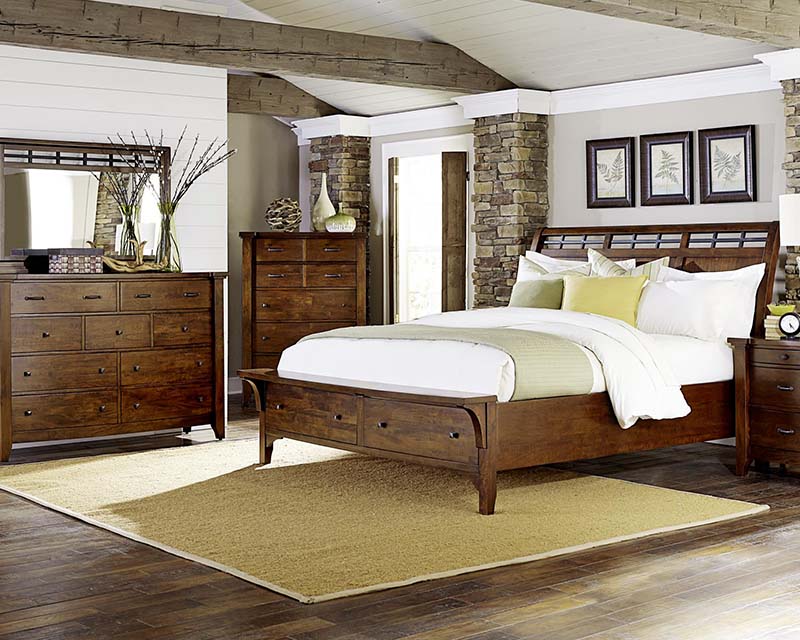 image of NAPA Furniture Whistler Retreat Bedroom Suite